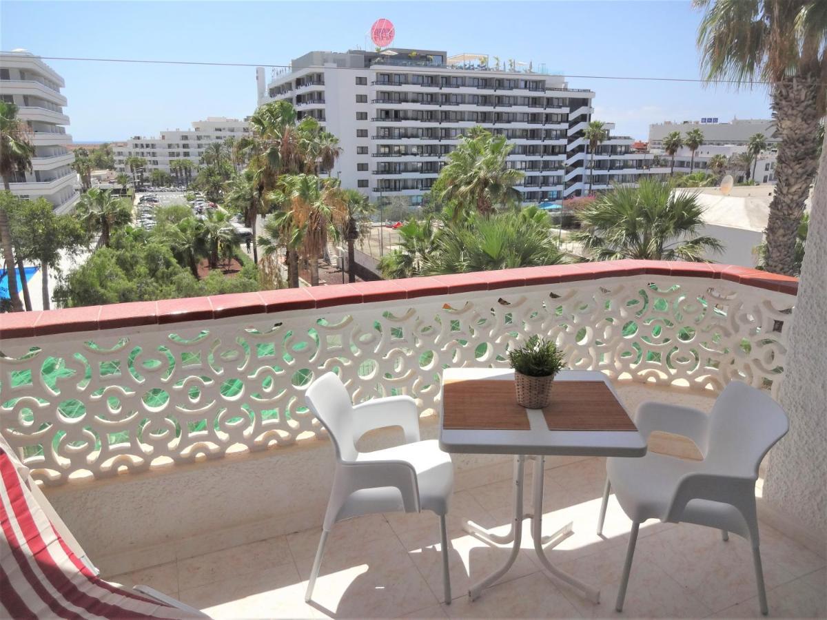 Apartment With A Large South-Facing Balcony, Sea View And Wifi In Las Americas Center Playa de las Américas Eksteriør billede